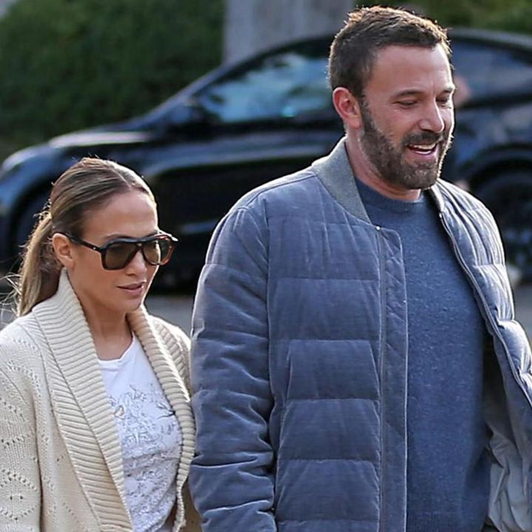 Jennifer Lopez and Ben Affleck share passionate kiss during morning walk in Los Angeles
