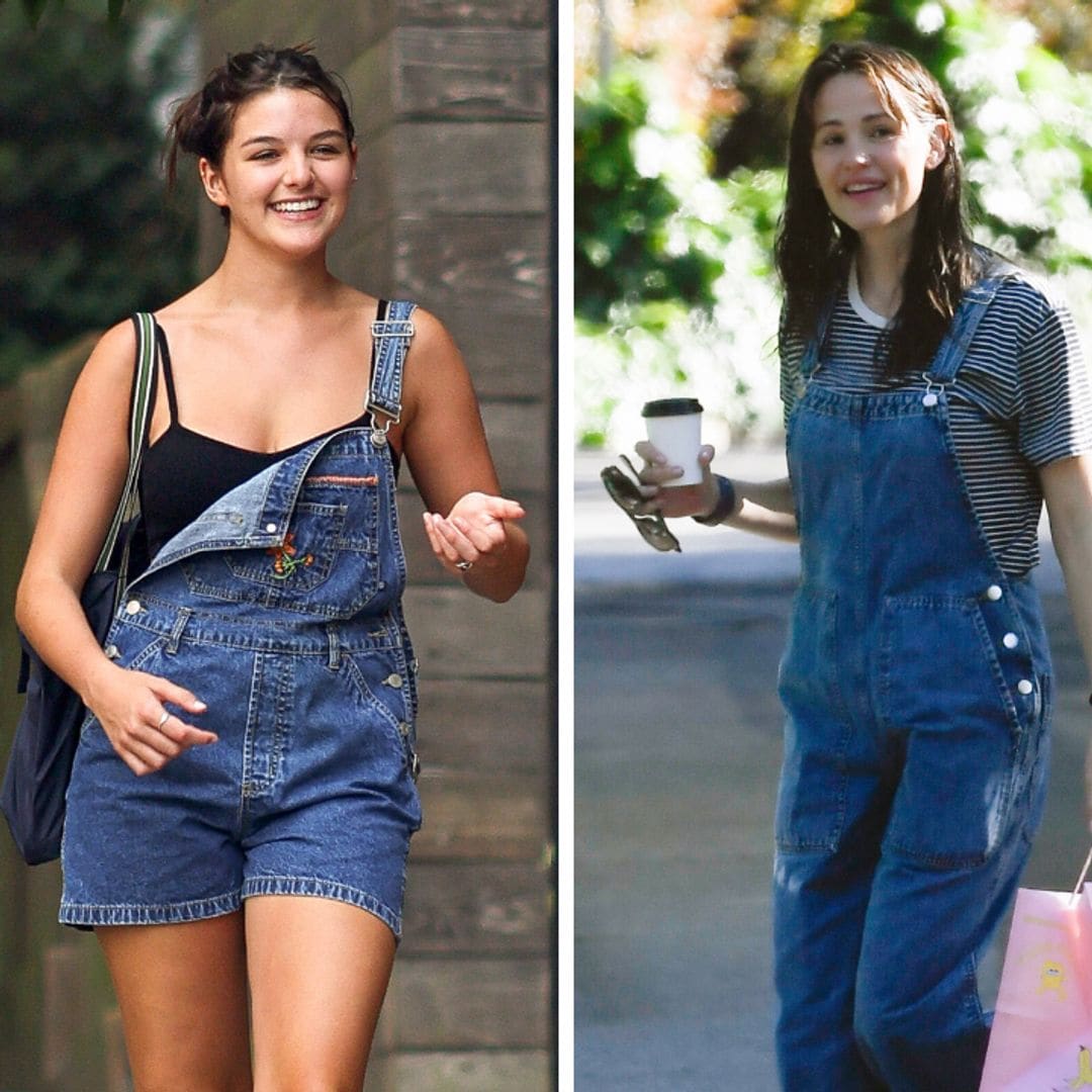 Malia Obama, Suri Cruise, Jennifer Garner, and more celebs wearing overalls