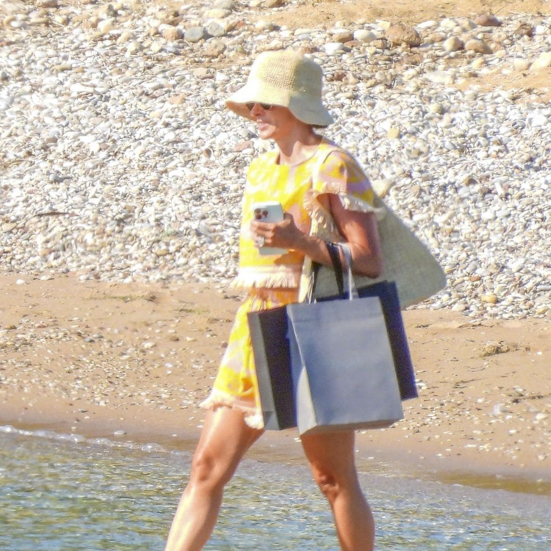 Michael Jordan's wife, Yvette Prieto, channels fisherman-chic and coastal cool aesthetic in Greece