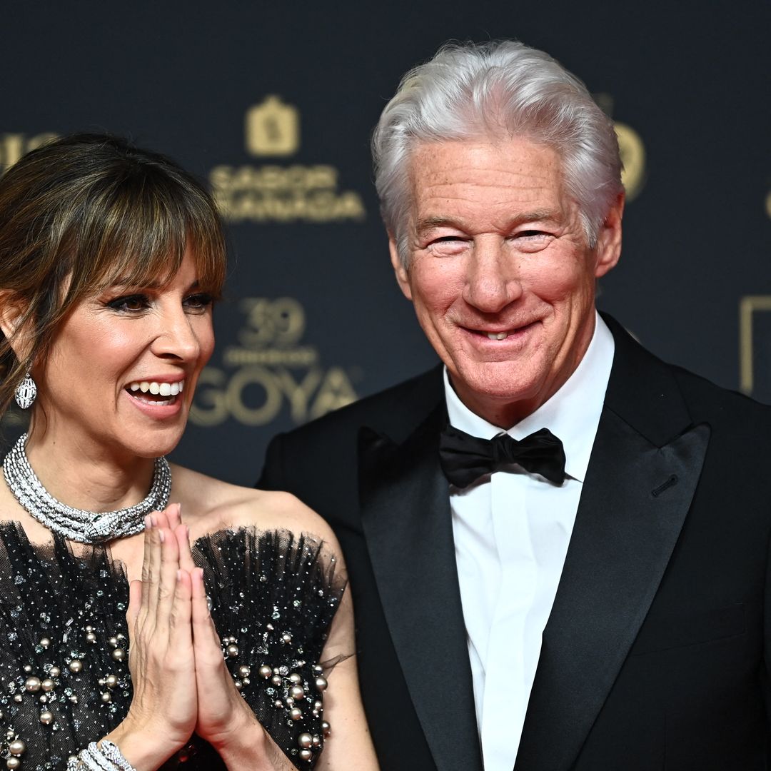 Richard Gere celebrates his 76th birthday wearing costumes in Spain with his young kids