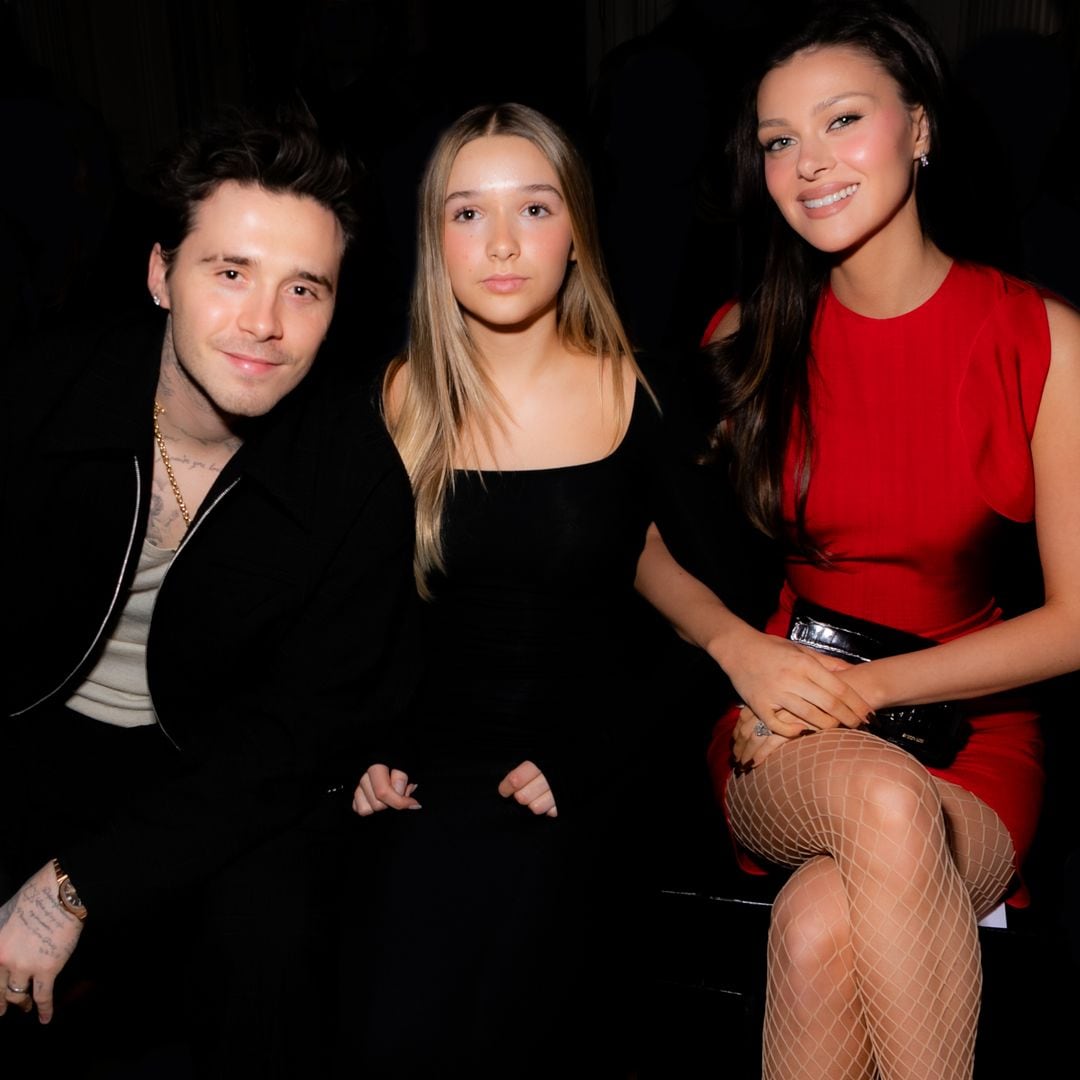 Brooklyn Beckham breaks the ice with birthday tribute to sister Harper Beckham