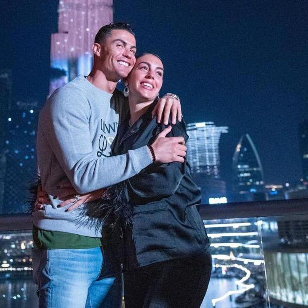 How Cristiano Ronaldo lit up the world’s tallest building for girlfriend Georgina Rodriguez’s 28th birthday