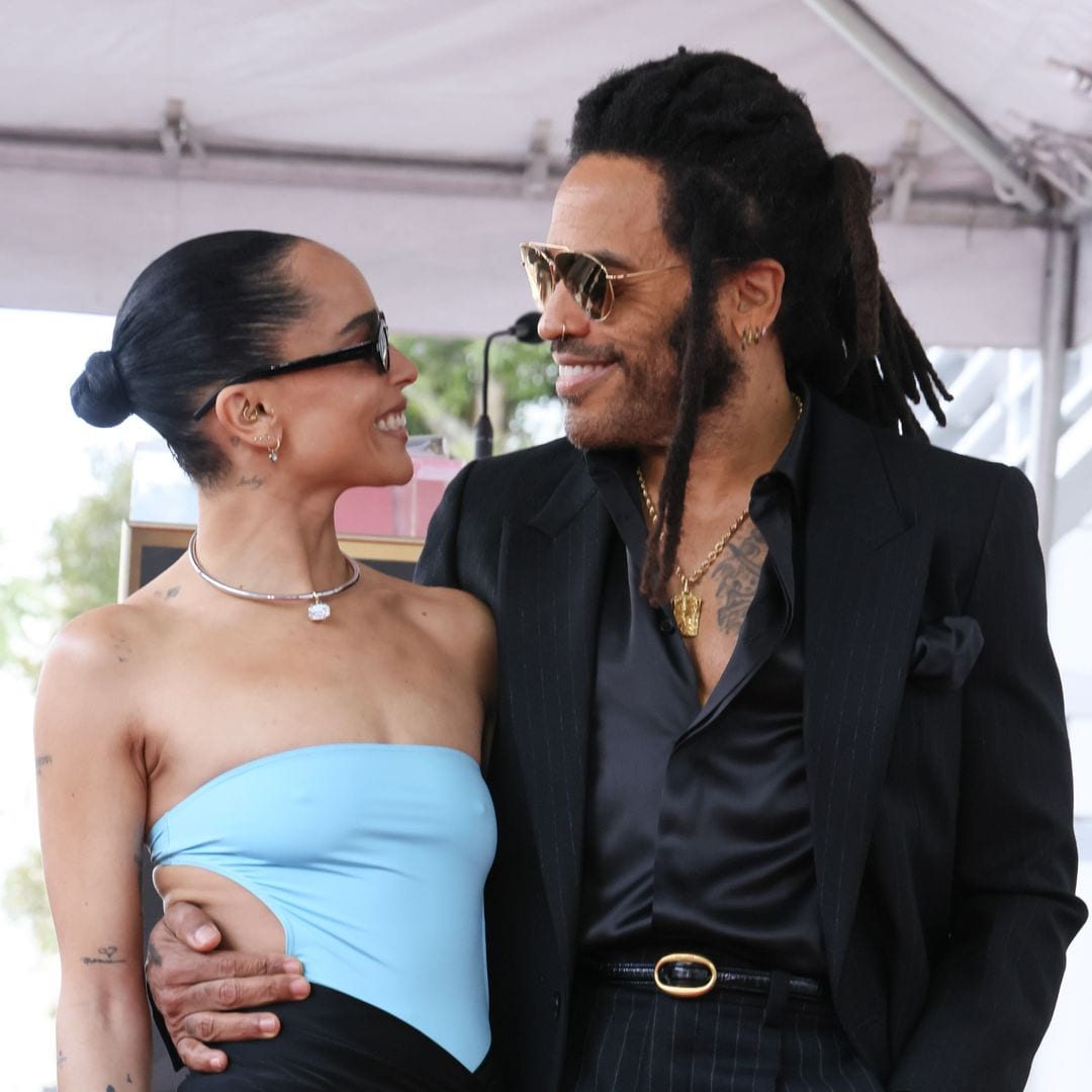 Lenny Kravitz is said to be a big fan of Zoë Kravitz’s romance with Harry Styles