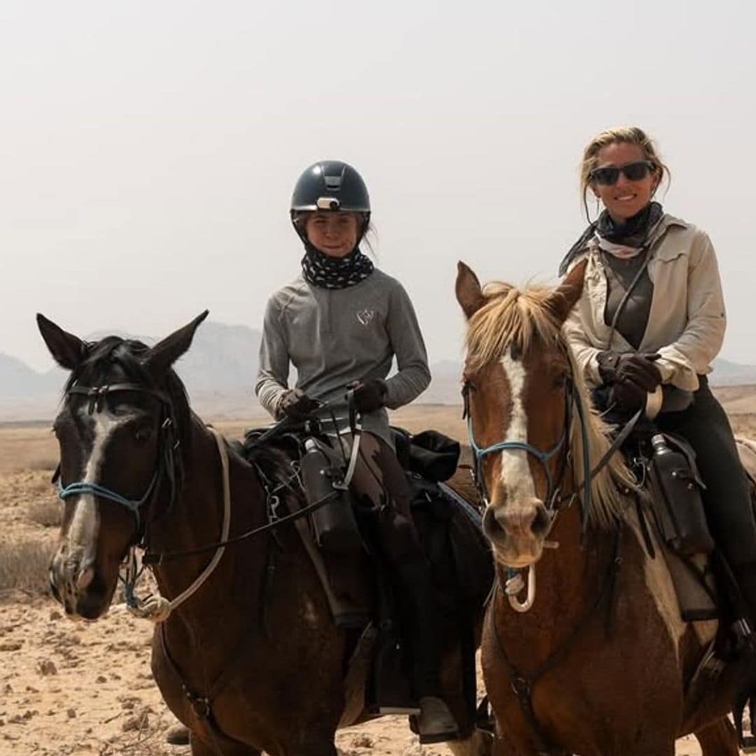Elsa Pataky and her daughter India bring horse girl energy on an 8-day riding safari in Namibia