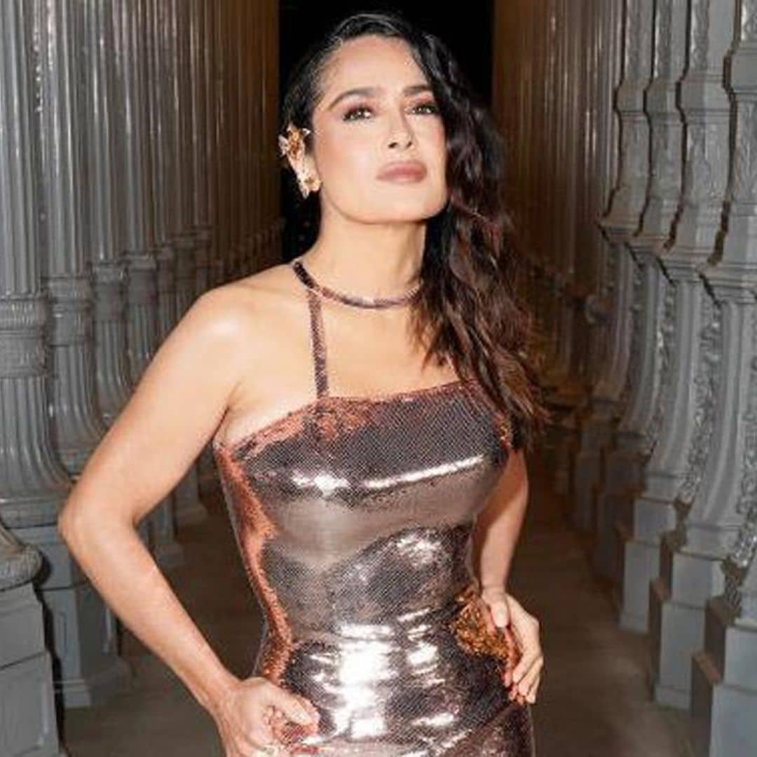 Salma Hayek turned up the heat posing nude in stunning photoshoot