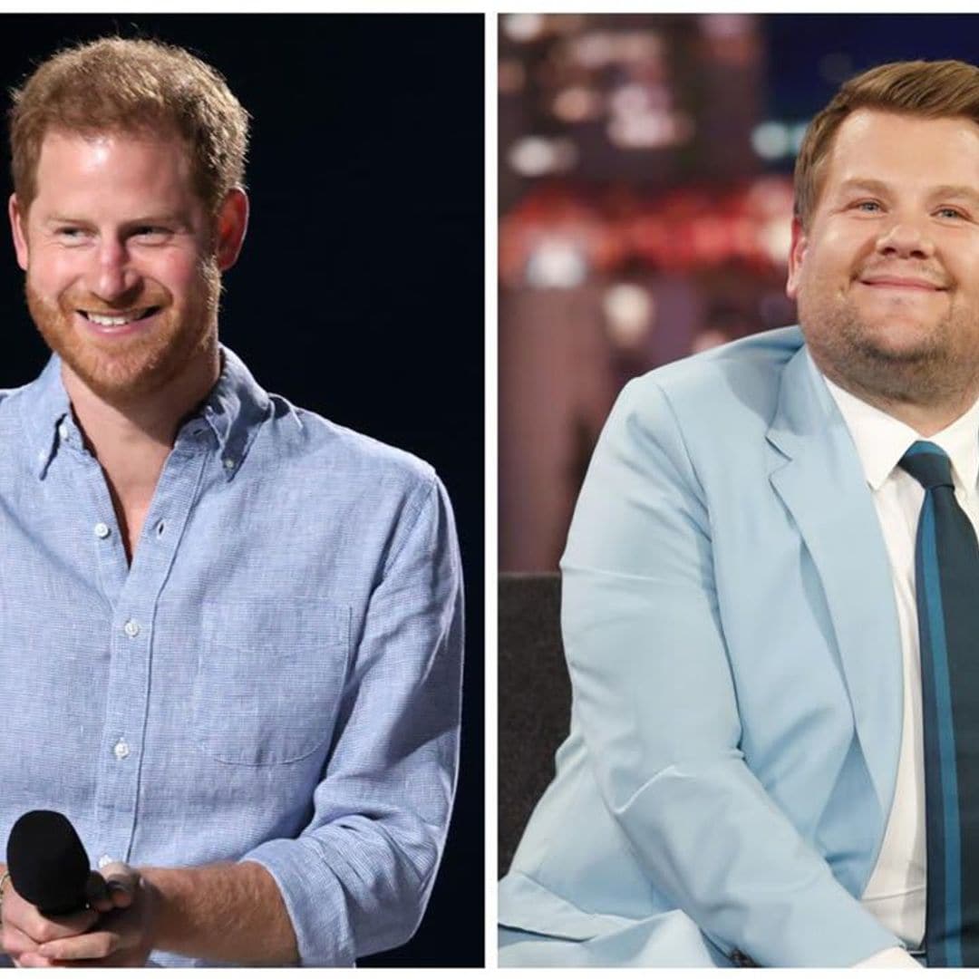 James Corden is proud to show Prince Harry’s authentic self