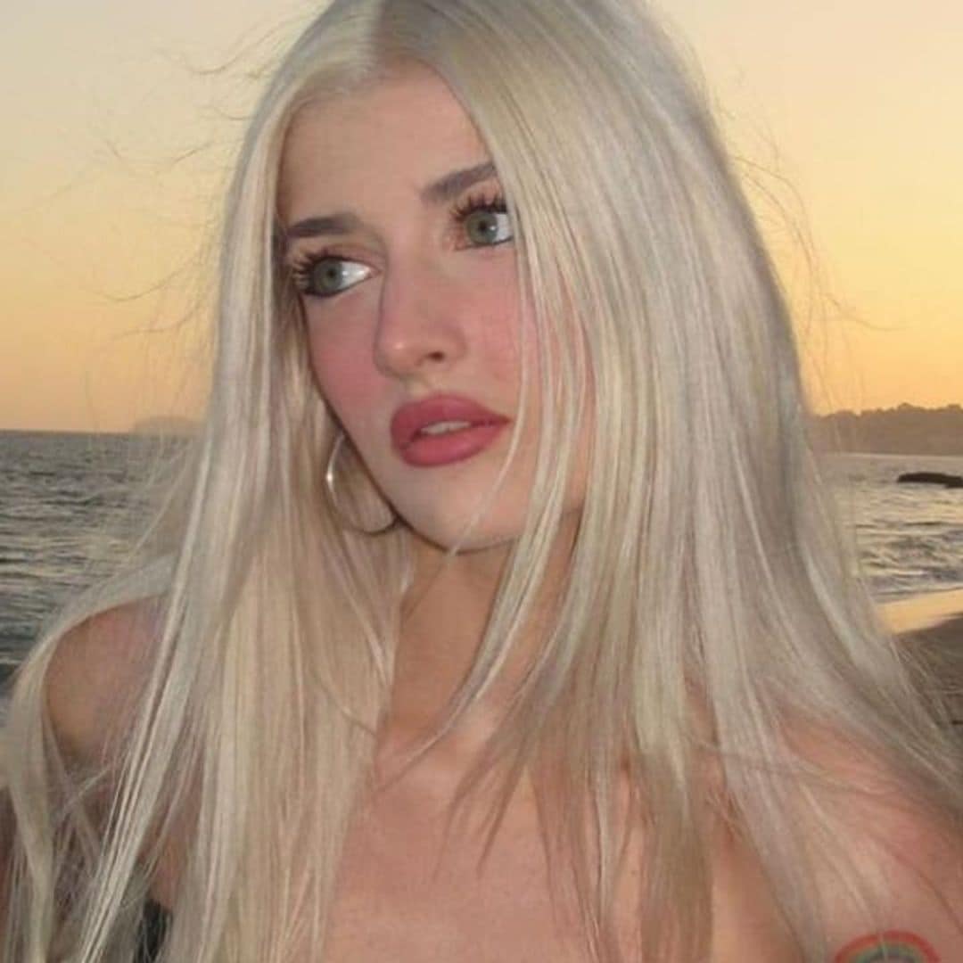Sami Sheen steps out in white bikini and fur boots for EDC music festival: See Pics