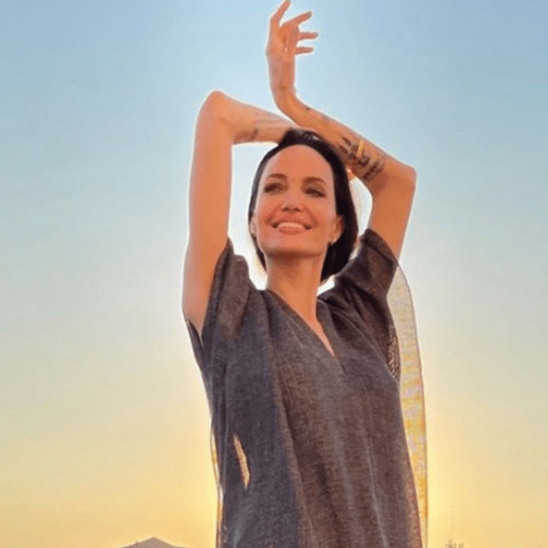 These photos prove Angelina Jolie was living her best life while vacationing in Venice