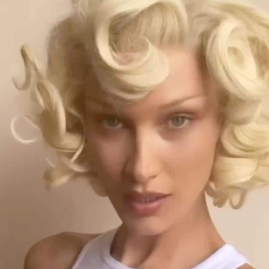 Bella Hadid transforms into Marilyn Monroe with new platinum blonde hairstyle: See Pics