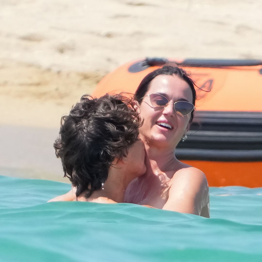 Katy Perry and Justin Trudeau can't keep their hands off each other during French getaway