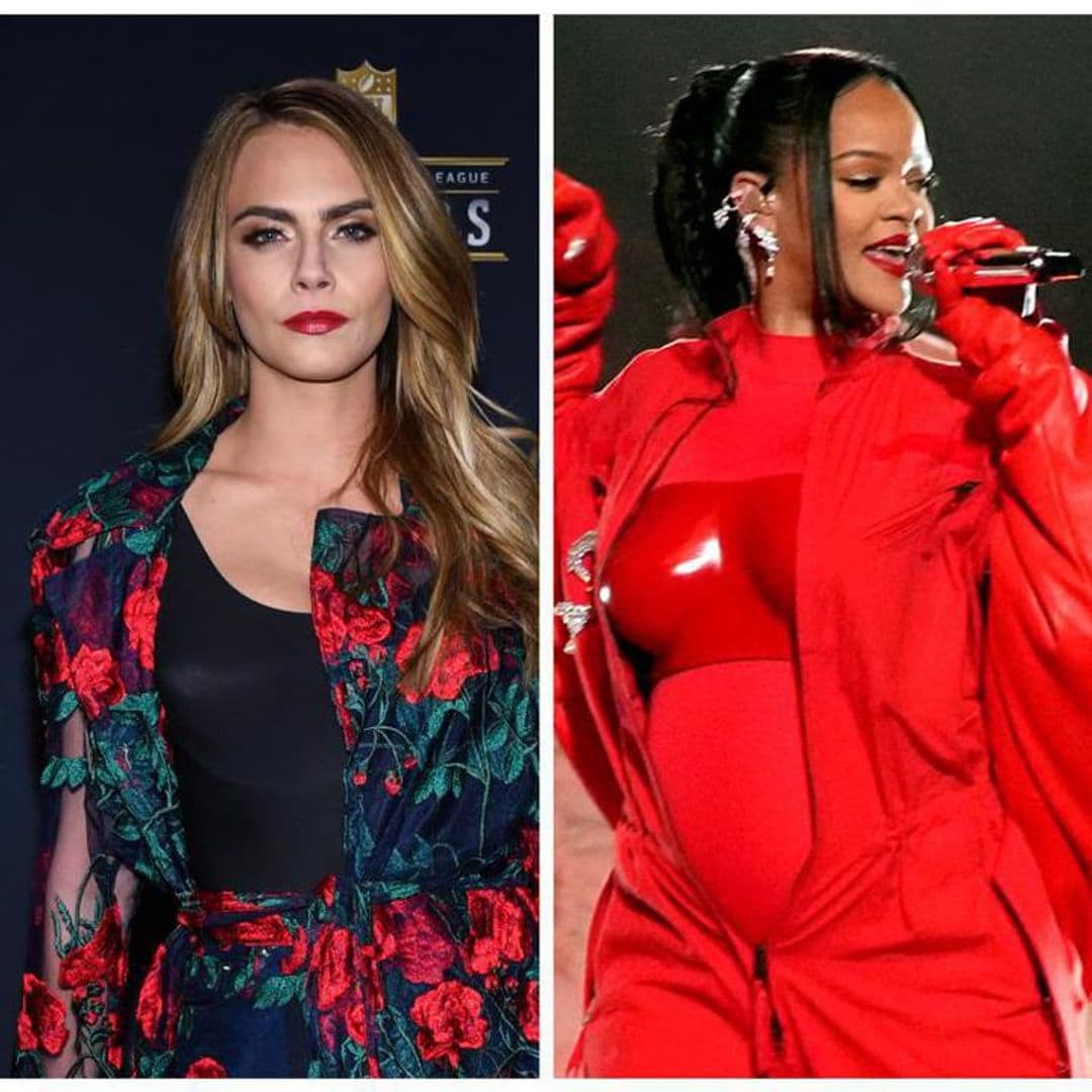 Cara Delevingne shared her thoughts about Rihanna’s Super Bowl performance