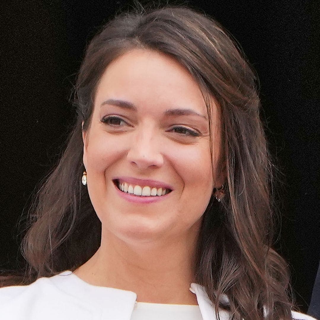 Princess shows off her baby bump days after pregnancy announcement