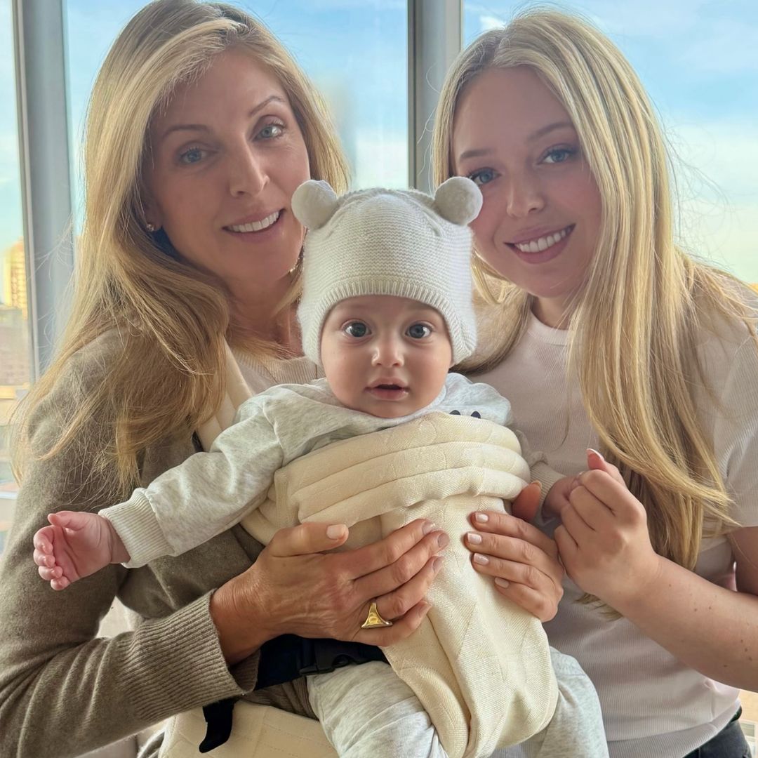 Tiffany Trump celebrates her first birthday with her 'little man'