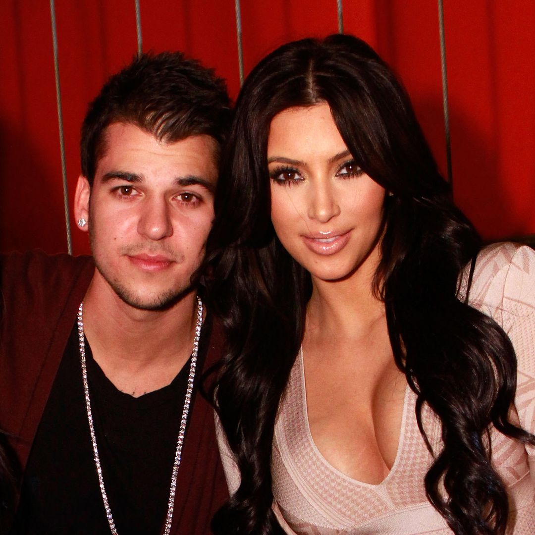 Rob Kardashian joins Kim Kardashian in rare family moment while celebrating with their kids