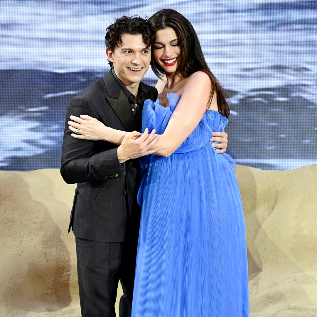 Anne Hathaway hopes her kids grow up to be like 'dream son' Tom Holland