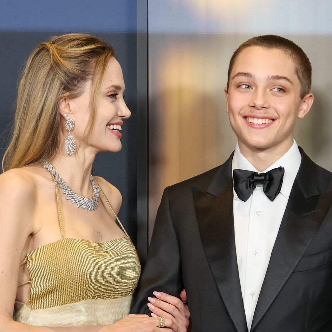 Knox makes Angelina Jolie laugh during L.A. outing