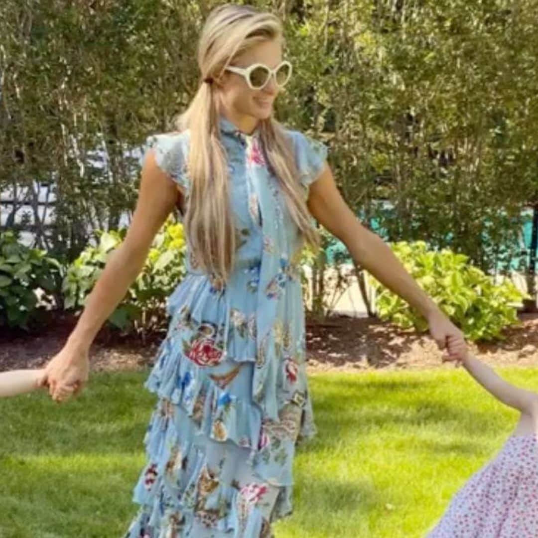 ‘Auntie’ Paris Hilton reunites with sister Nicky and adorable nieces in the Hamptons