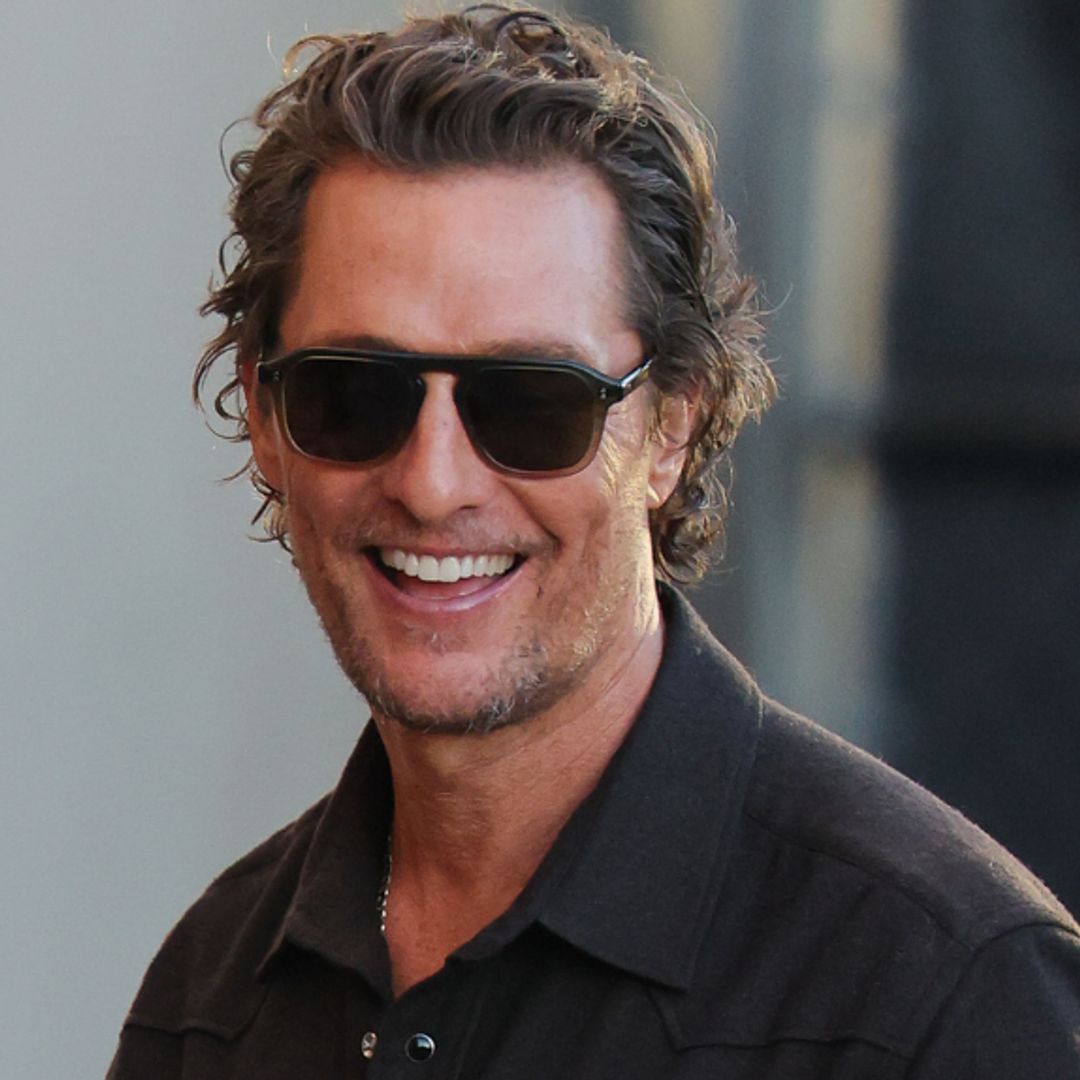 Zoe Saldaña and Matthew McConaughey make it a family affair in Positano