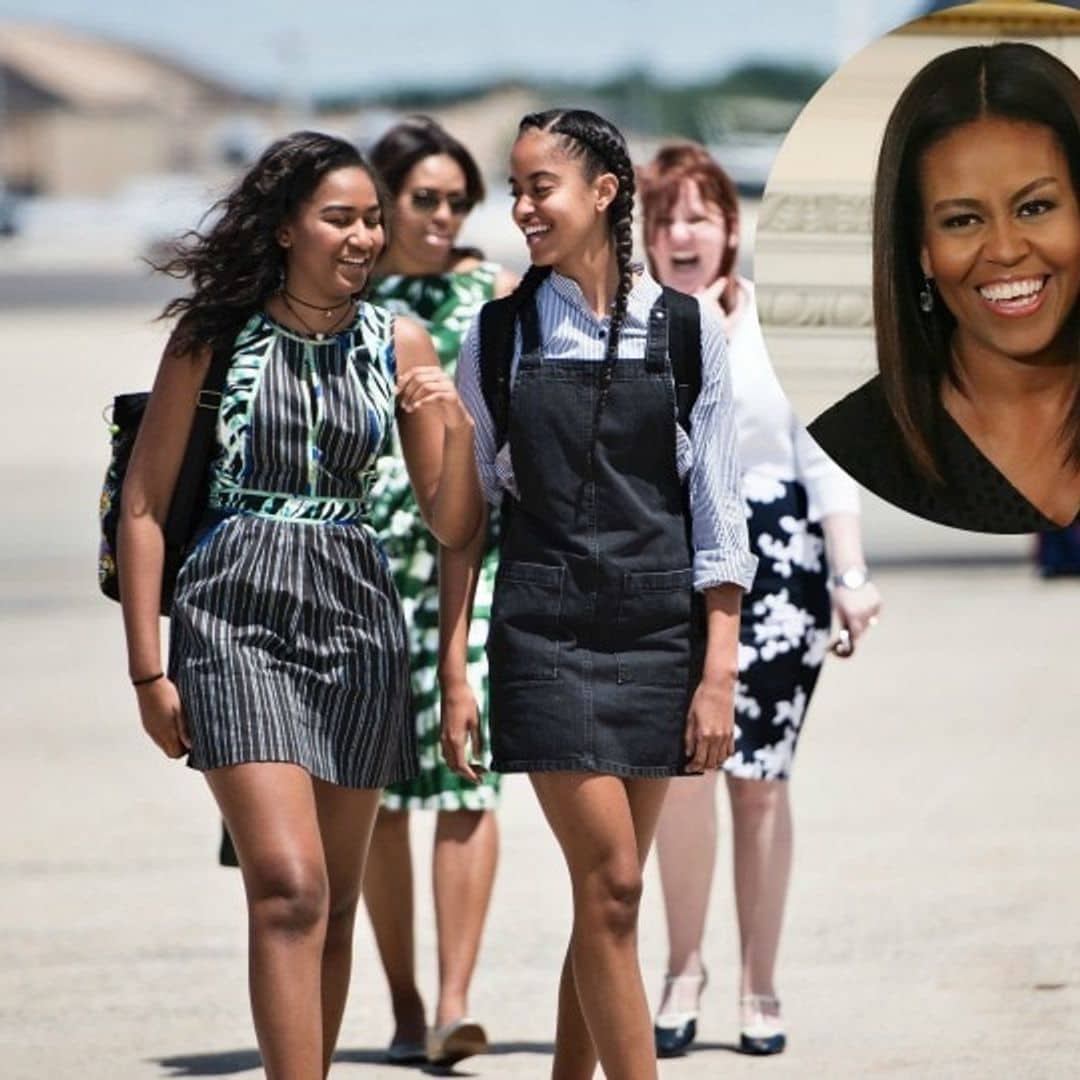 Michelle Obama on Malia and Sasha's post-White House adjustment
