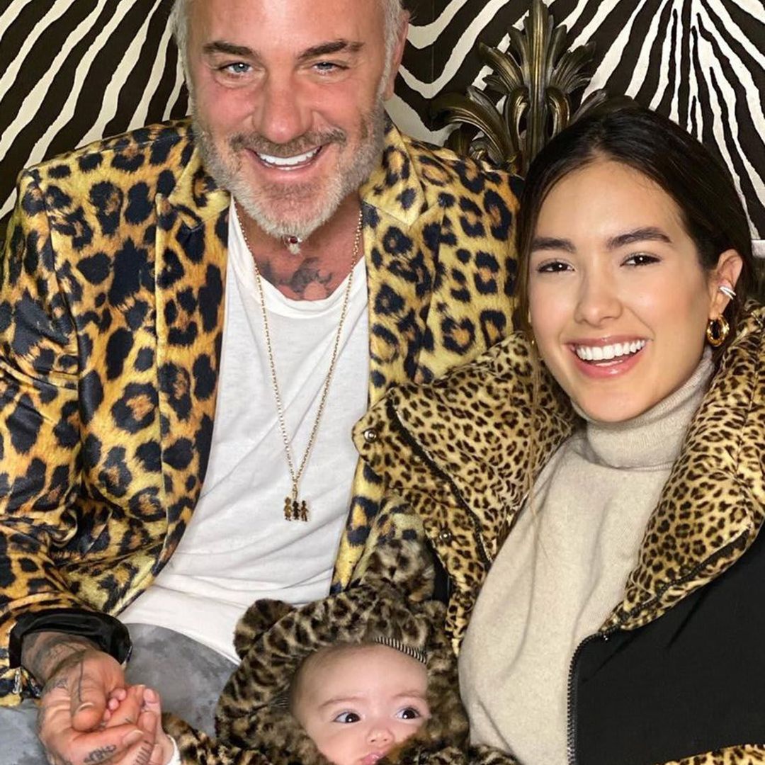 Gianluca Vacchi y Sharon Fonseca emprenden una nueva aventura junto a su hija Blu en Miami