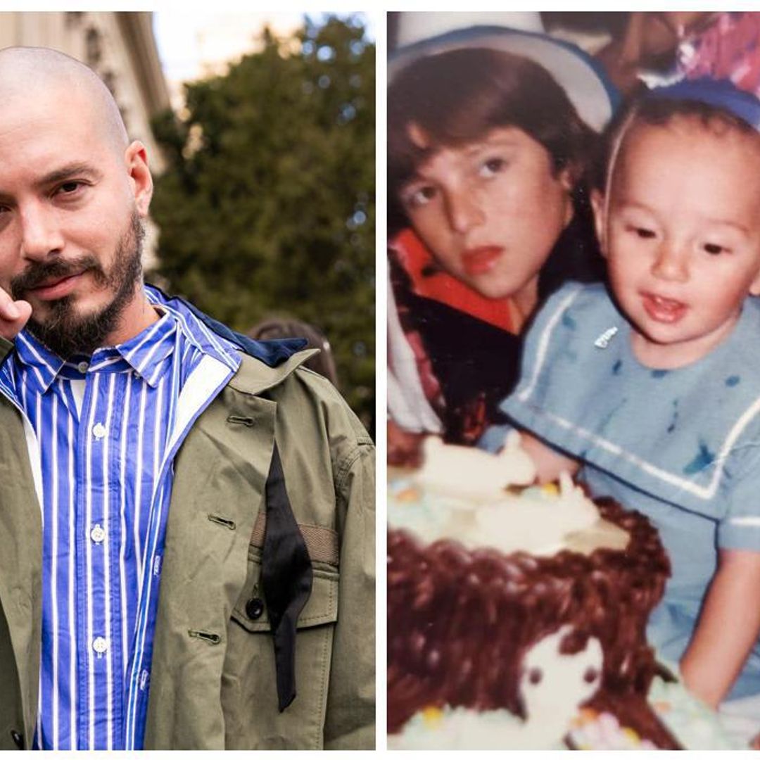 J Balvin celebrates his 35th birthday with the sweetest throwback