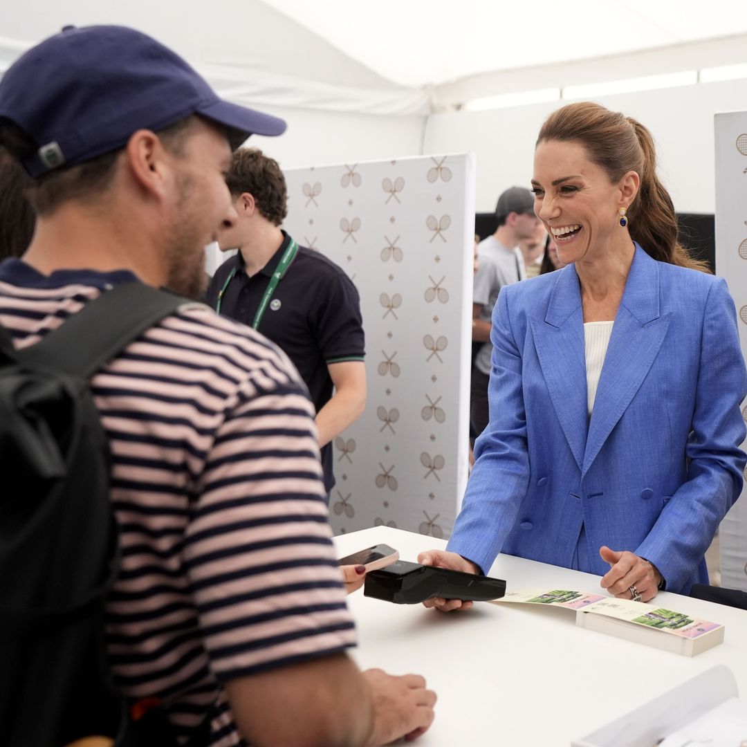 Kate Middleton turns a ticket handout into Wimbledon's most unexpected royal moment