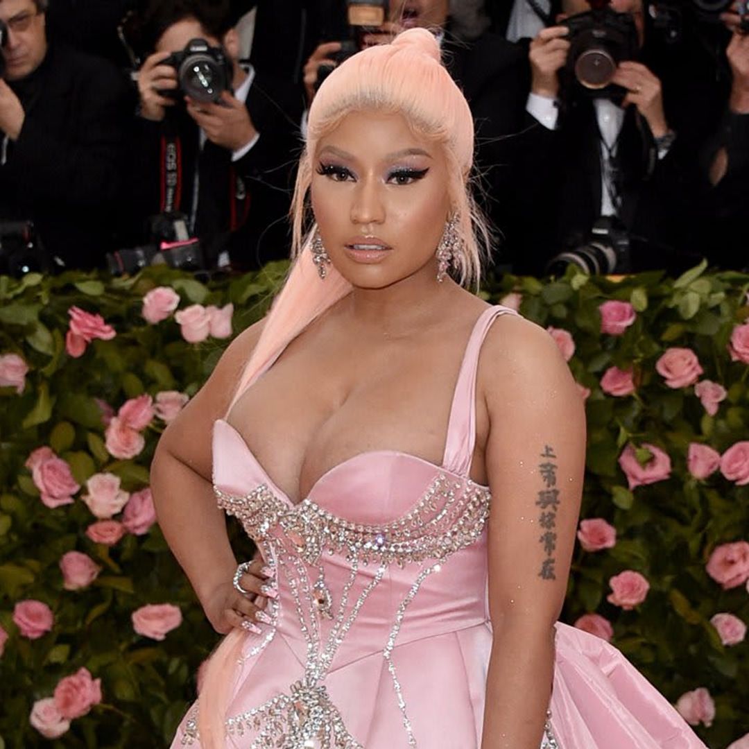 Nicki Minaj shares first photos of her baby boy