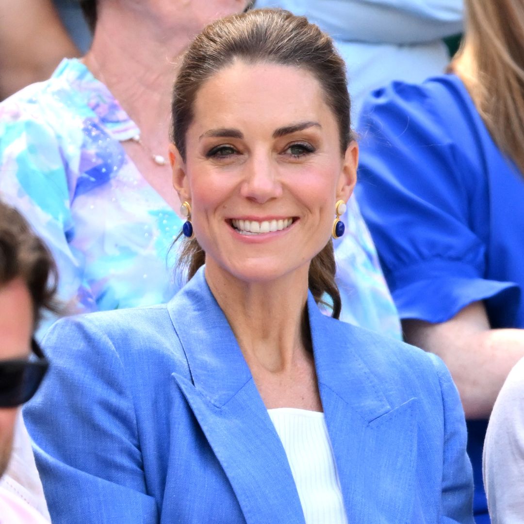 Kate Middleton's lapis lazuli Wimbledon earrings have a hidden meaning that royal fans are loving