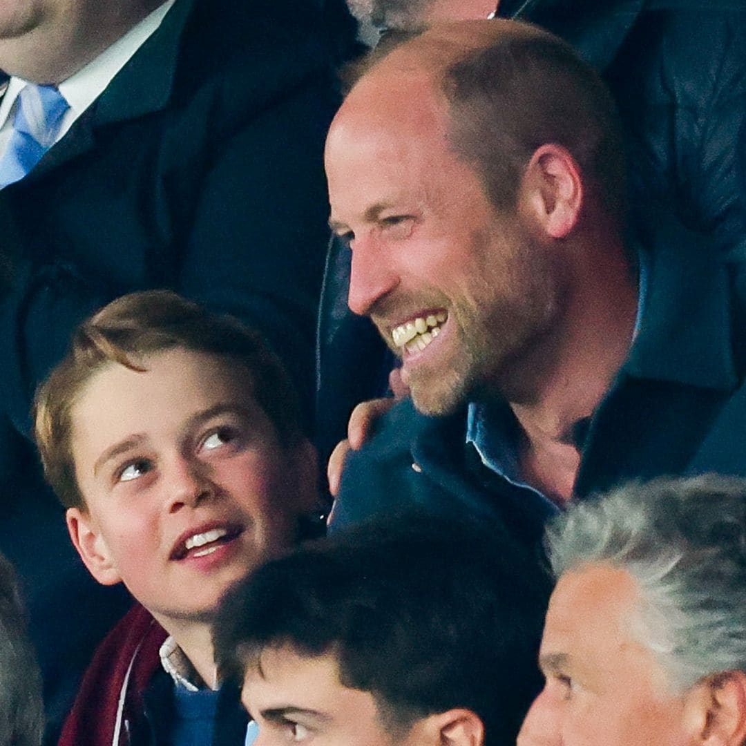 Prince William has night out in Paris with son Prince George: Photos