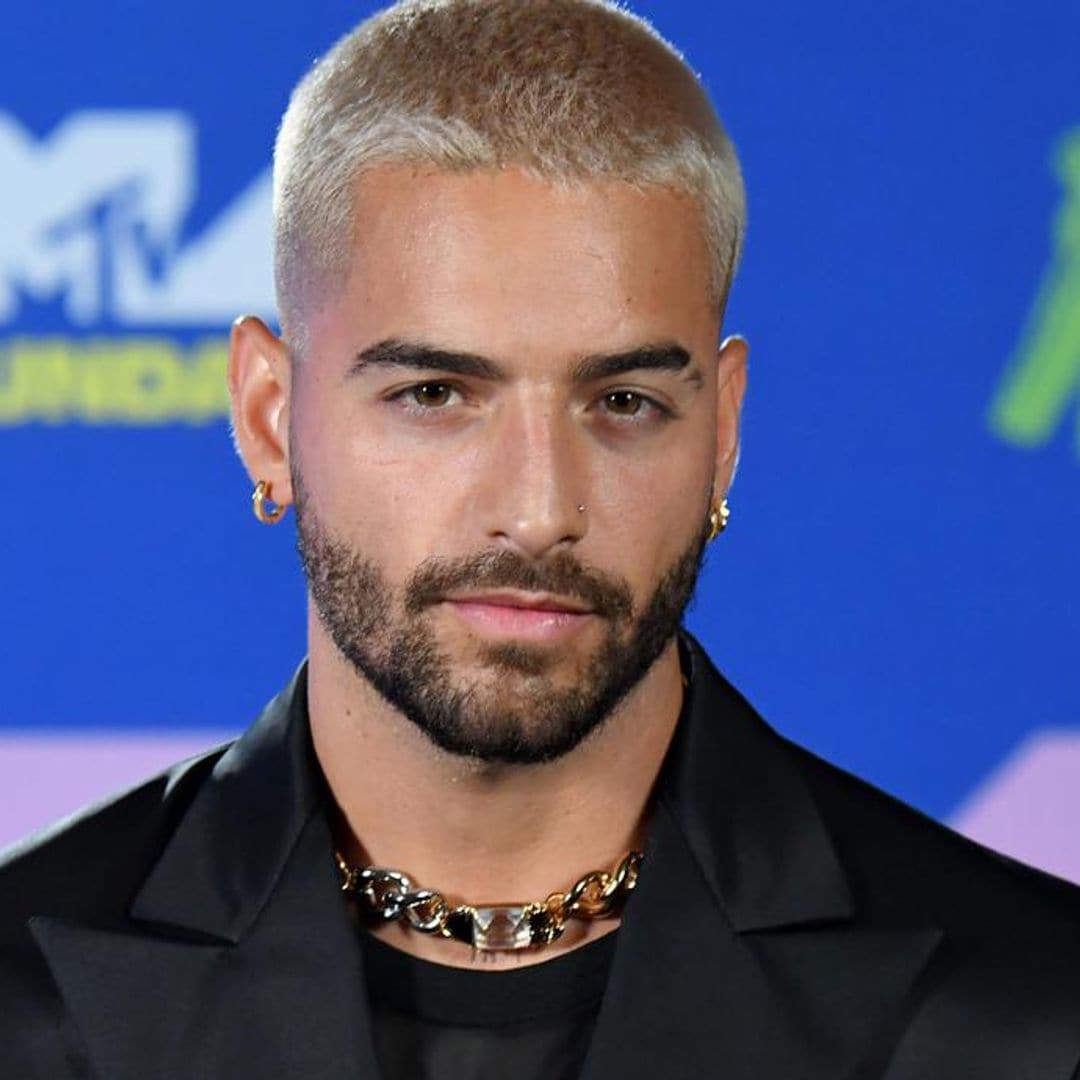 Maluma shows off his colorful new look