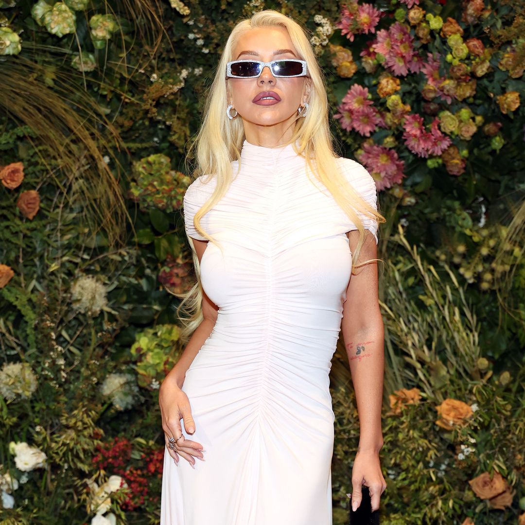 Christina Aguilera shows off 50 pound weight loss while celebrating her 45th birthday