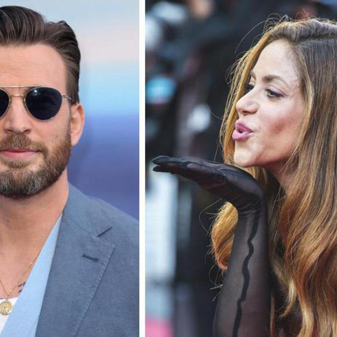 Shakira and Chris Evans are the internet’s favorite fantasy couple