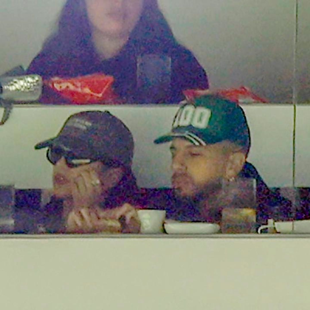 ROSALÍA and boyfriend Rauw Alejandro enjoy Real Madrid vs FC Barcelona match in Spain