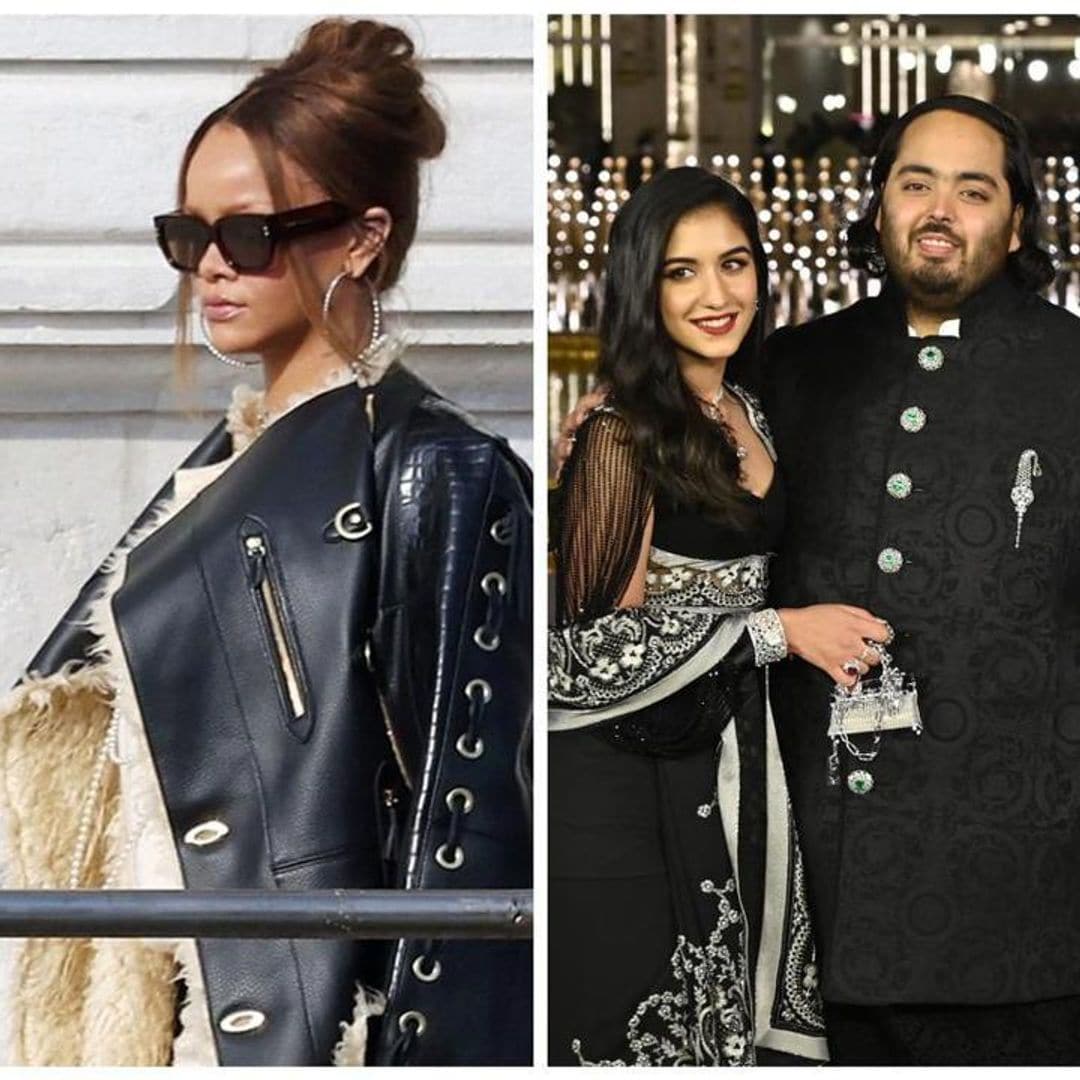 Rihanna arrives in India to perform at the pre-wedding party for son of India’s richest man