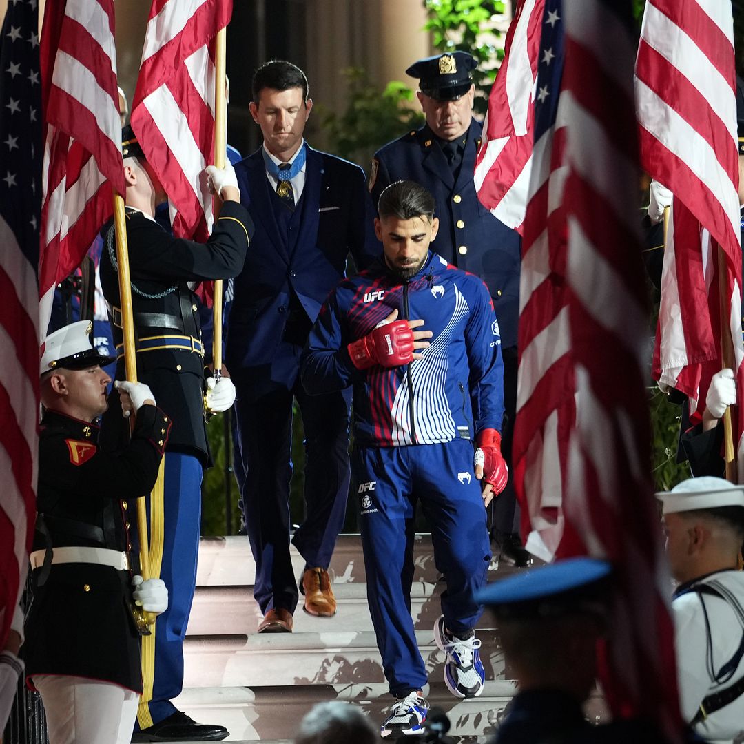 Ilia Topuria’s nightmare at Donald Trump’s 80th birthday: Bloodied, beaten, and rushed away by ambulance