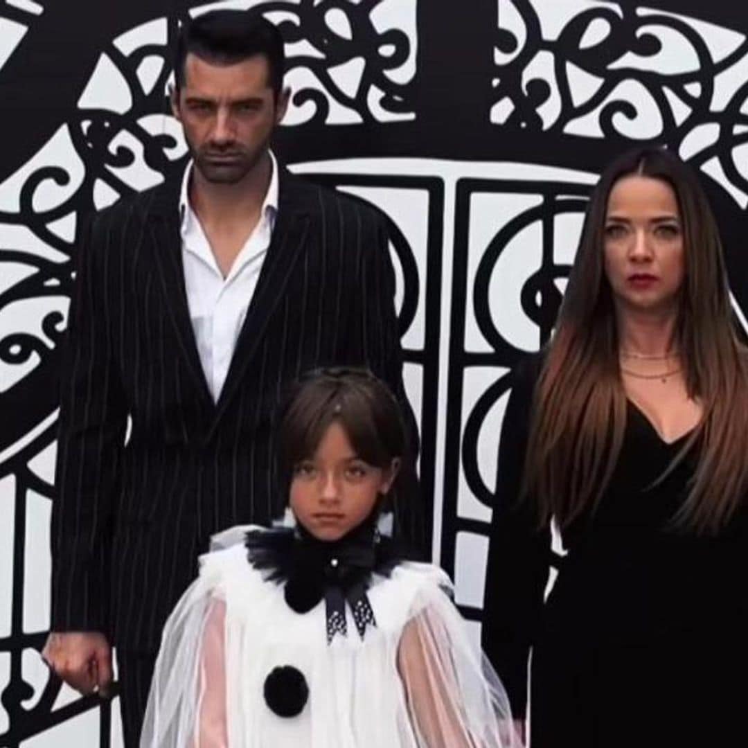 Adamari Lopez’ daughter dresses up as Wednesday Addams for her birthday