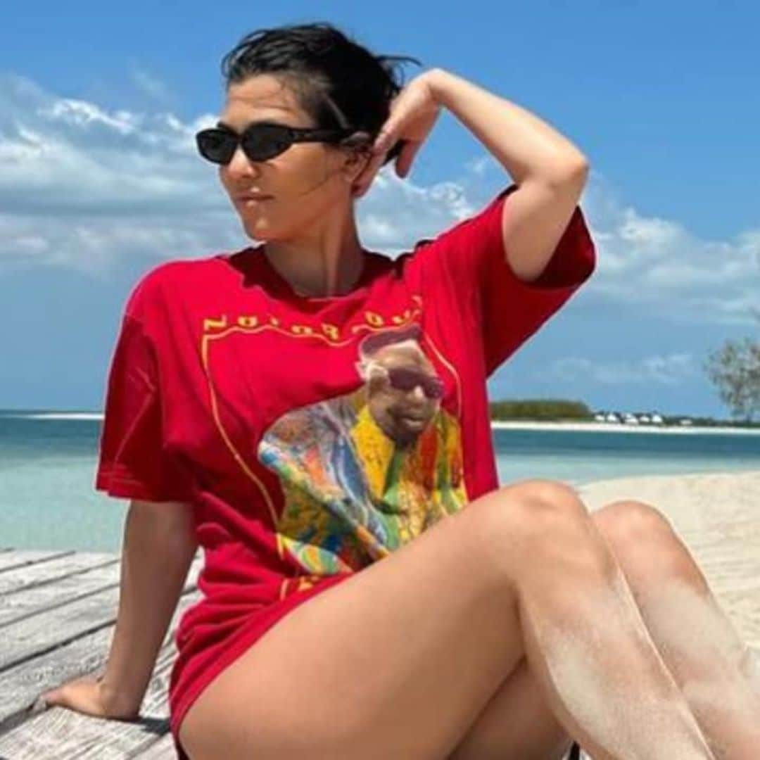 Kourtney Kardashian shares post-pregnancy body photo after criticism