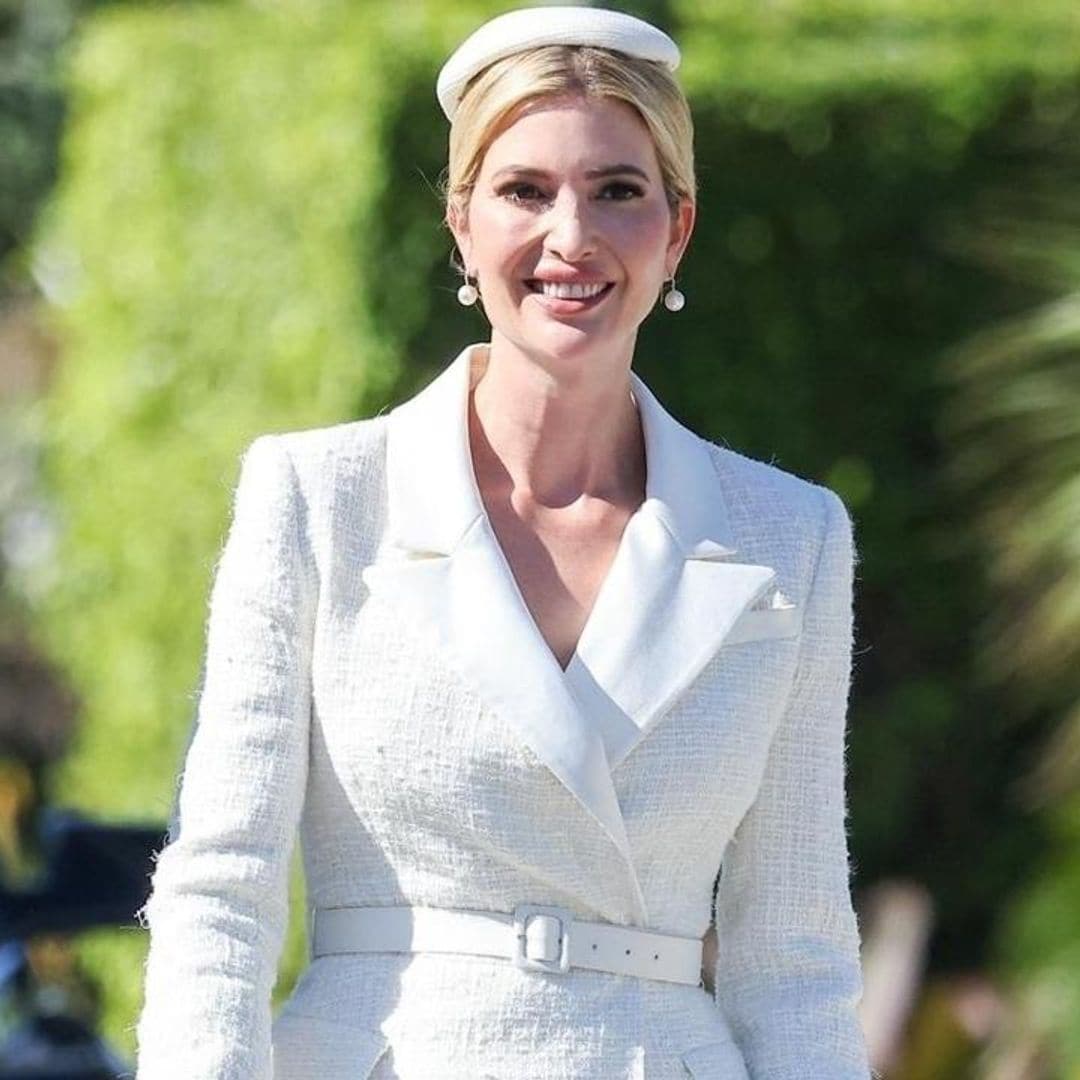 Ivanka Trump wears all-white ensemble to synagogue after Donald Trump’s indictment