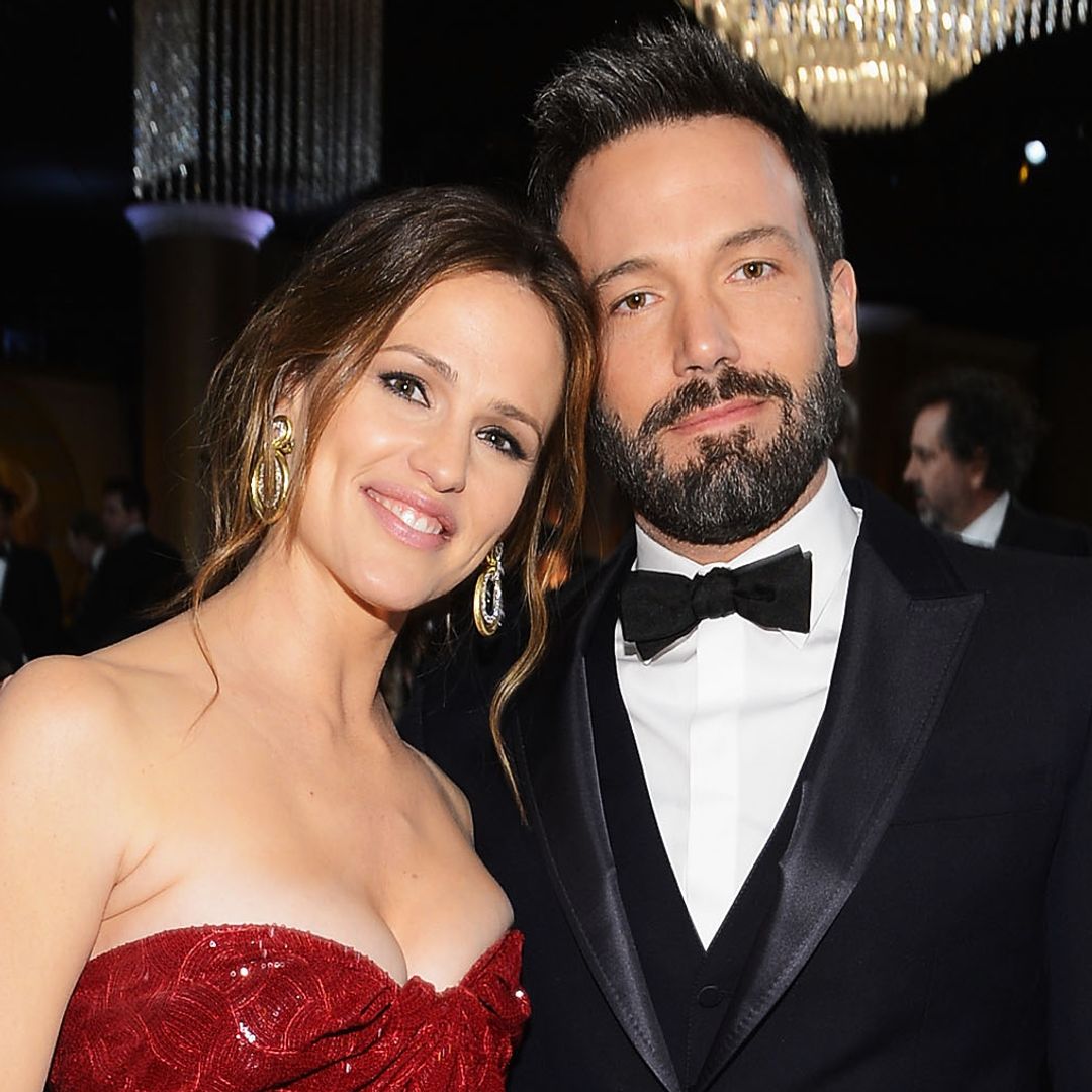 Ben Affleck and Jennifer Garner have a happy reunion at the theater in Los Angeles