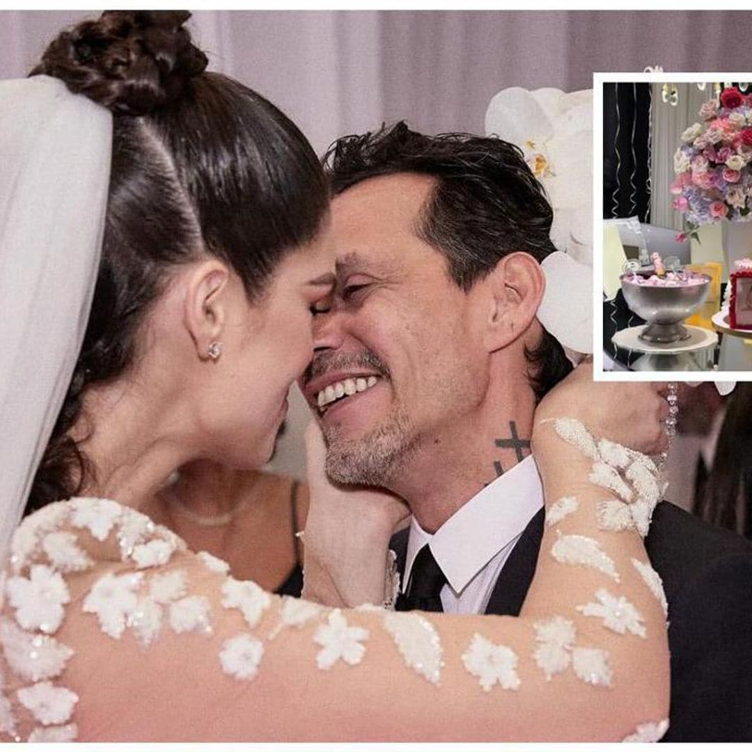 Marc Anthony and Nadia Ferreira’s romantic first wedding anniversary celebration