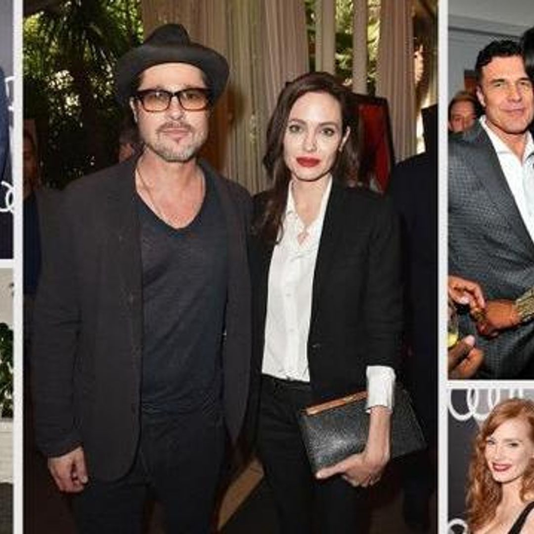 Angelina Jolie, Brad Pitt and more celebs hit up Golden Globes parties