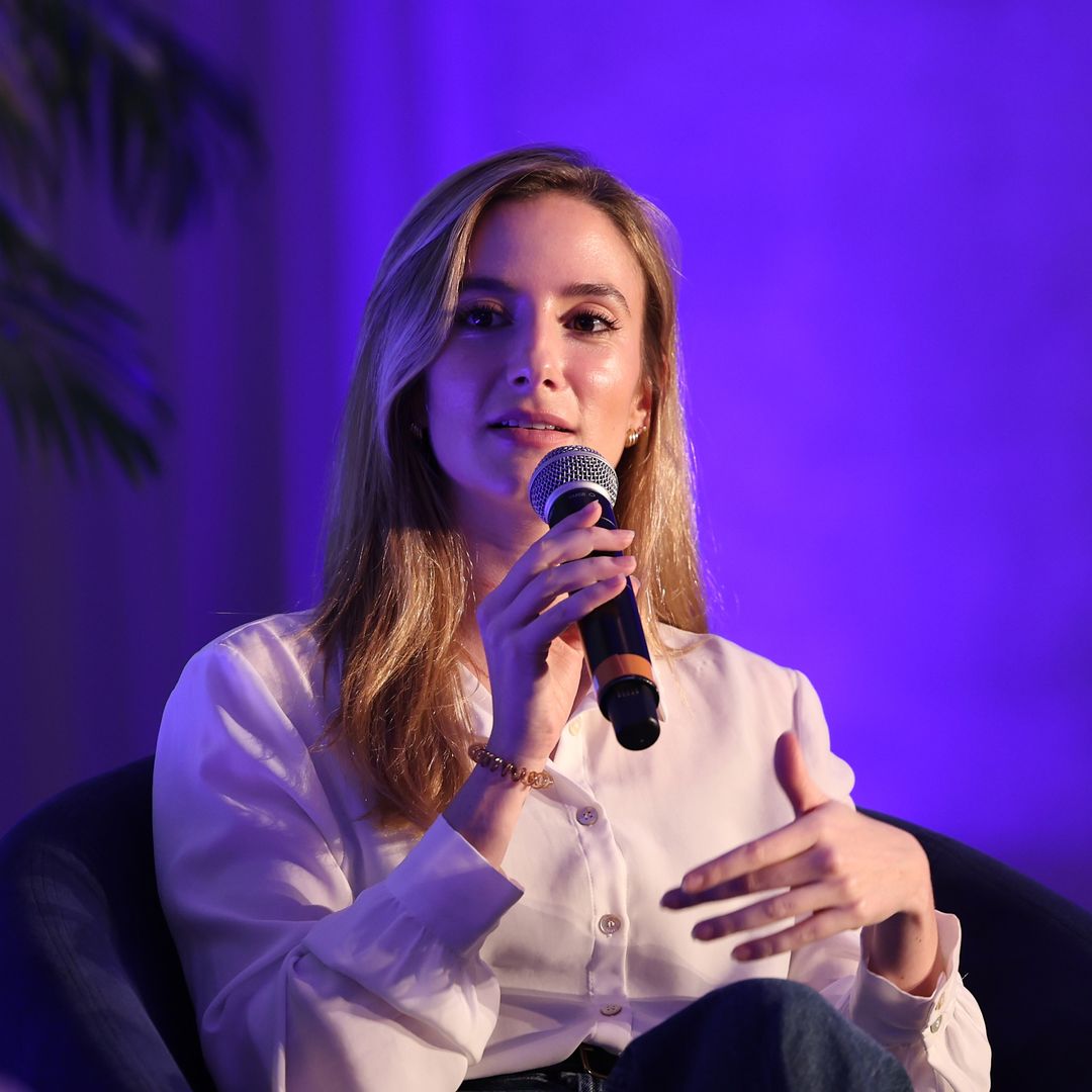 Luana Lopes Lara speaks during Inc. Founders House Los Angeles