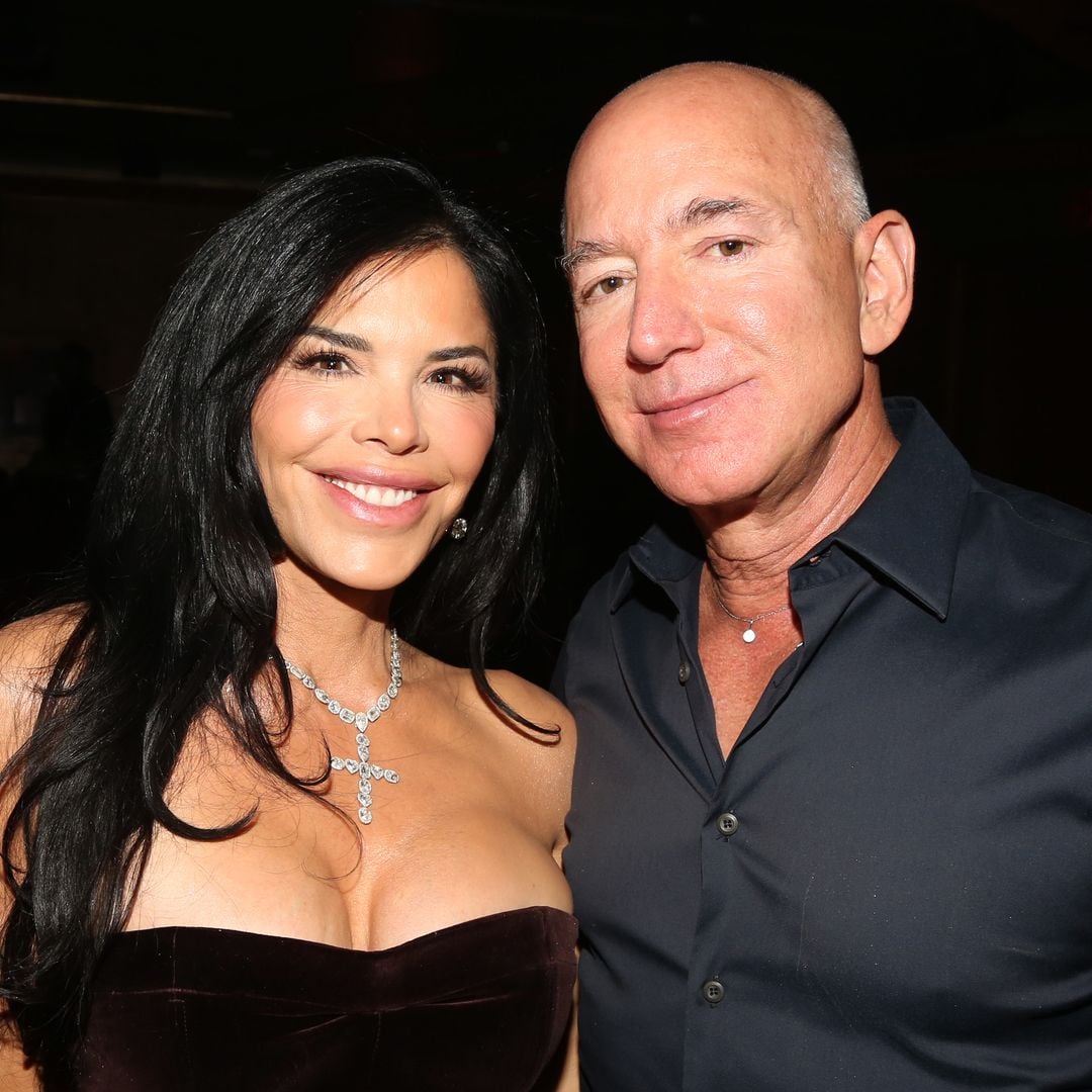 Lauren Sanchez Bezos stands by Jeff at his mother's heartbreaking funeral