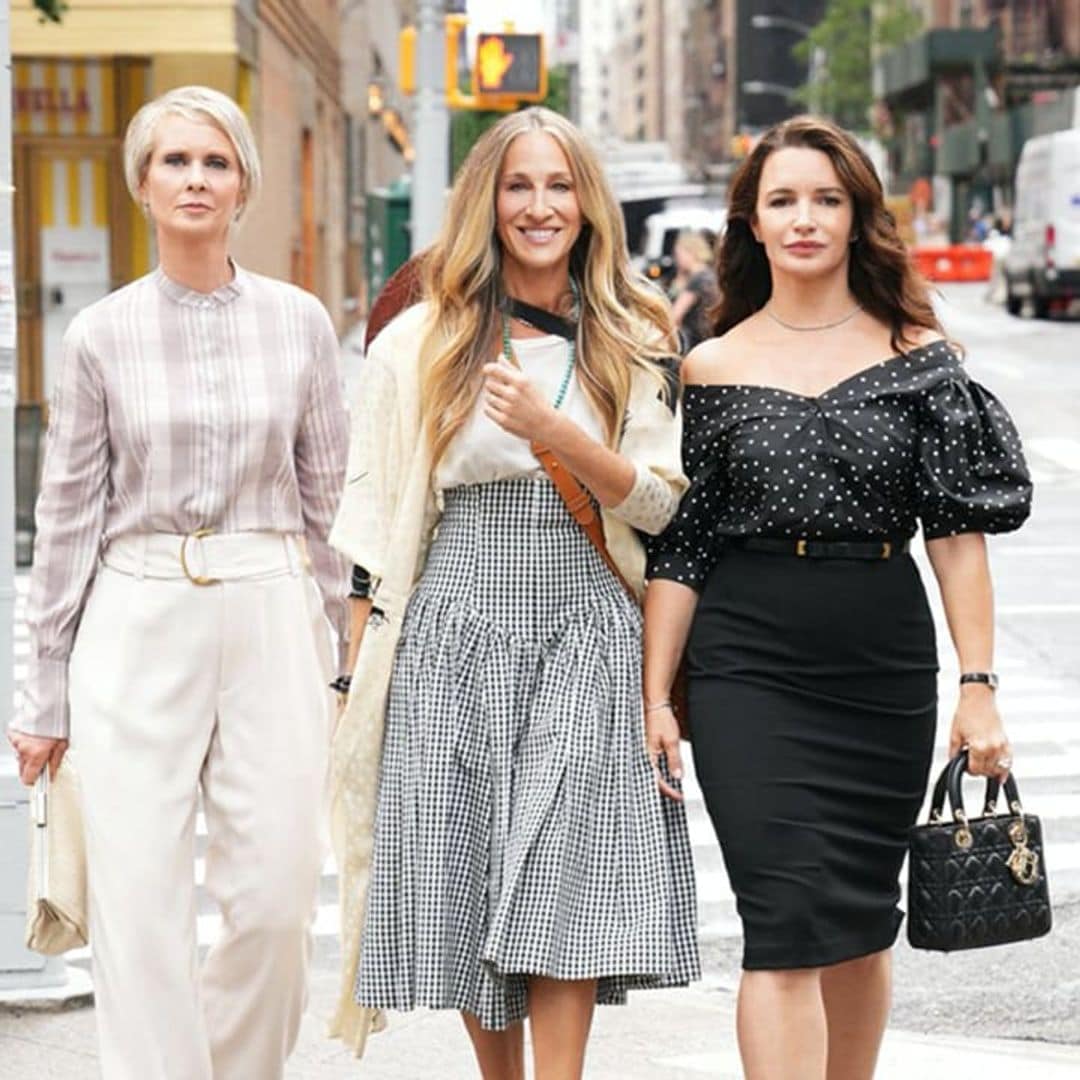 Sarah Jessica Parker and Cynthia Nixon embrace natural look in ‘Sex and the City’