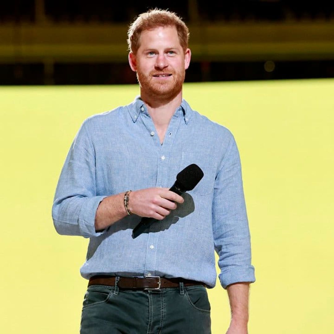 Prince Harry makes his way to London for the unveiling of Princess Diana’s statue