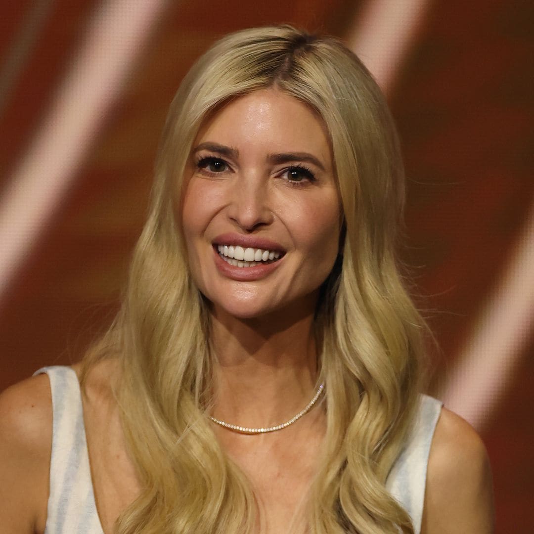 Ivanka Trump stuns in a chic cream-colored ensemble at a Miami birthday party