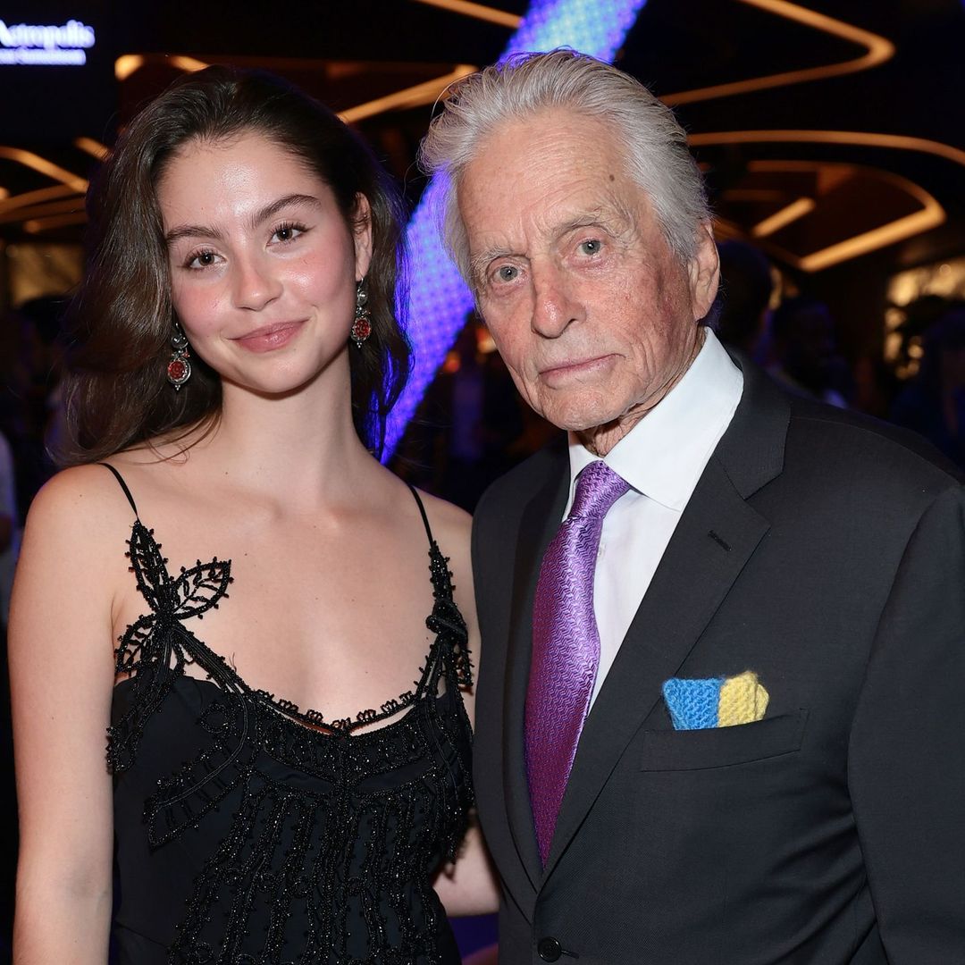 Carys looks just like Catherine Zeta-Jones in her mom's dress from 20 years ago