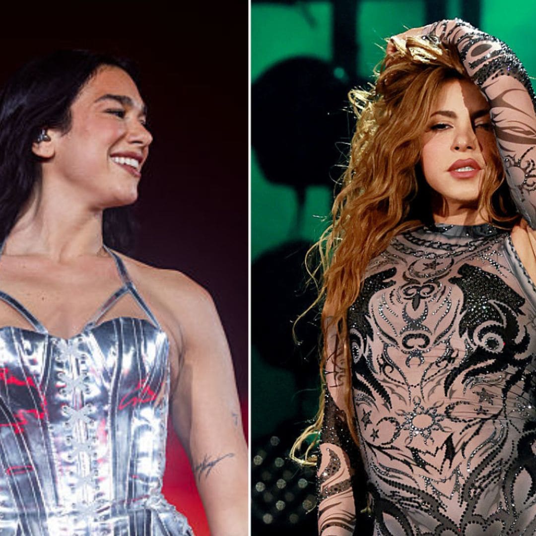 Shakira reacts after Dua Lipa covers one of her most iconic songs in Colombia with perfect Spanish