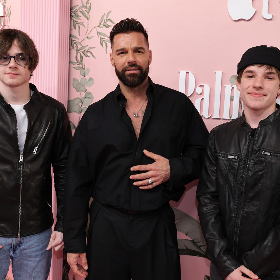 Ricky Martin kicks off summer vacation with fun bowling outing with mini-me sons Valentino and Matteo