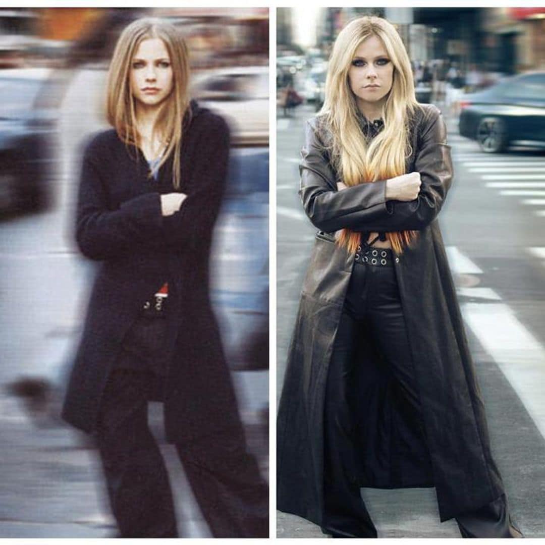 WATCH: Avril Lavigne recreates her most iconic album cover 20 years later
